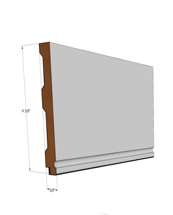 Vertical Plank Upper Rail
