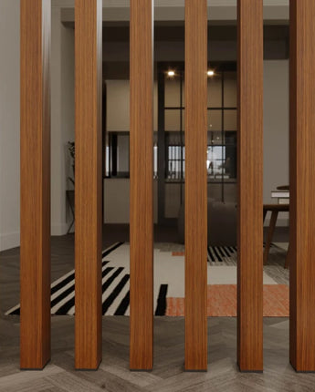 Prefinished Hardwood Wall Divider Tube - 2x4